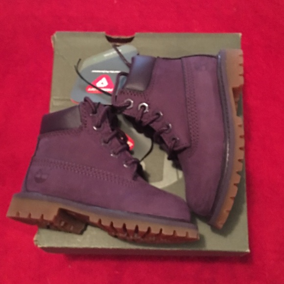 timberland boots purple